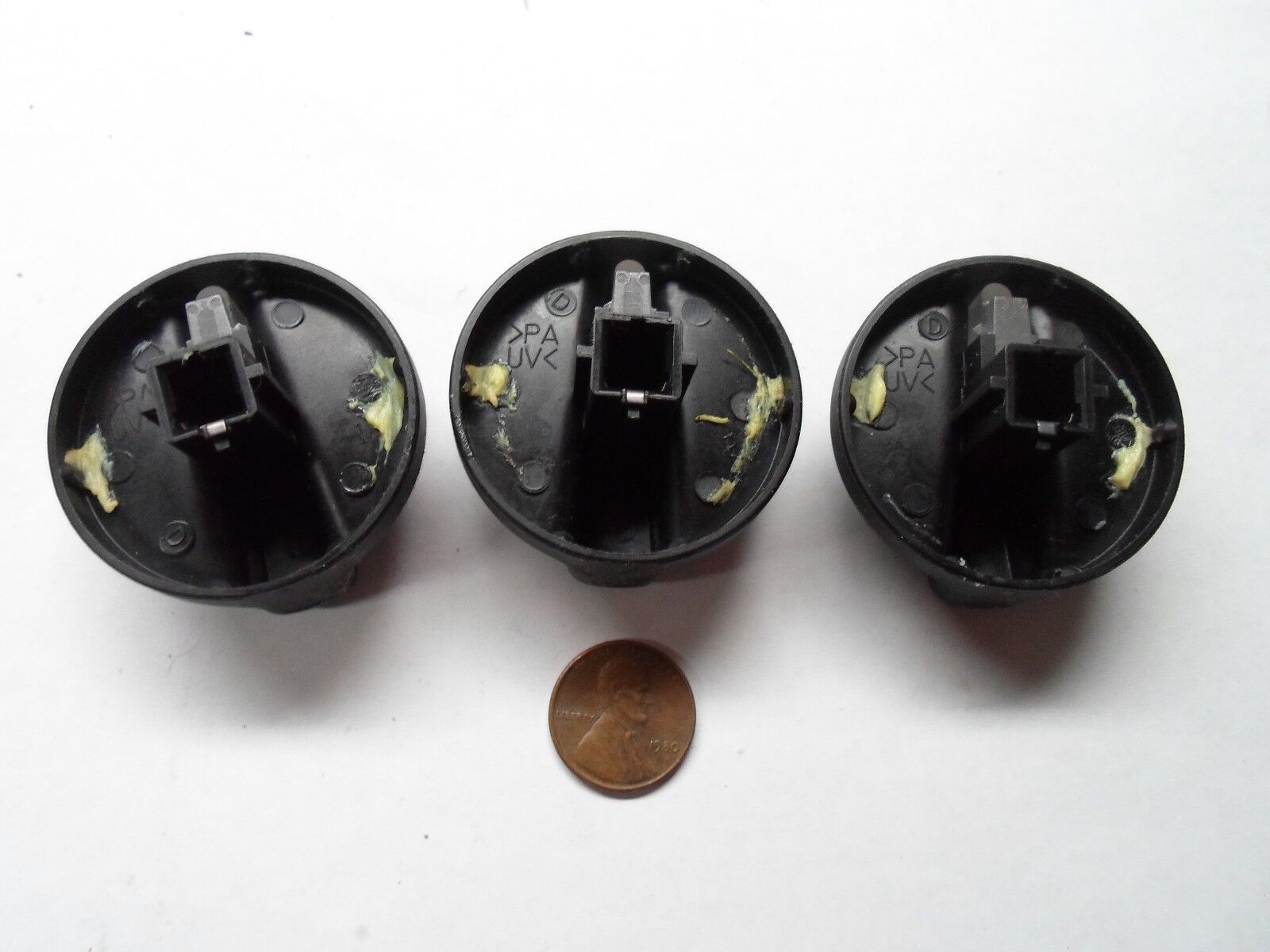 97 98 99 00 01 02 03 TOYOTA SOLARA OEM CLIMATE CONTROL KNOB SET FREE SHIPPING