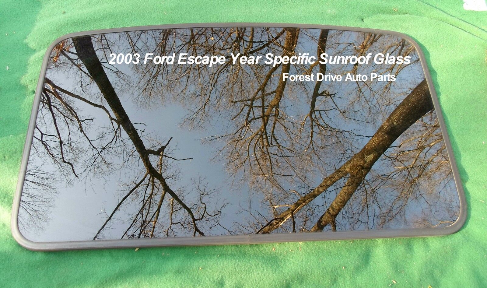 2003 FORD ESCAPE YEAR SPECIFIC OEM FACTORY SUNROOF GLASS PANEL FREE SHIPPING!