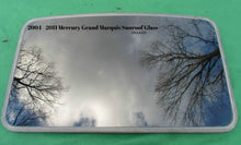 2004 - 2011 MERCURY GRAND MARQUIS SUNROOF GLASS OEM NO ACCIDENT