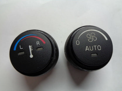 08 09 10 VOLVO S40 C70 V50 OEM AC HEATER HVAC CLIMATE CONTROL KNOB SET FREE SHIP