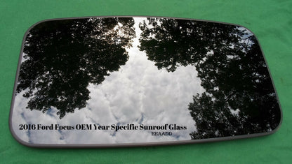 2016 YEAR SPECIFIC OEM FACTORY FORD FOCUS SUNROOF GLASS NO ACCIDENT FREE SHIP - RarePartsFinder.Com