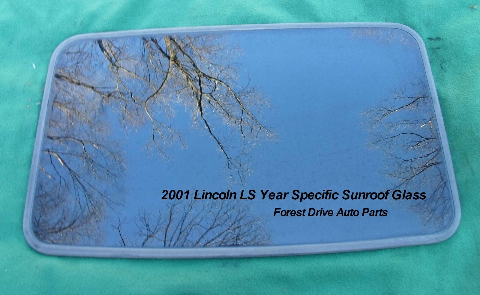 2001 LINCOLN LS OEM YEAR SPECIFIC SUNROOF GLASS NO ACCIDENT  FREE SHIPPING! - RarePartsFinder.Com