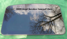 2009 JEEP CHEROKEE  YEAR SPECIFIC OEM FACTORY SUNROOF GLASS  FREE SHIPPING - RarePartsFinder.Com