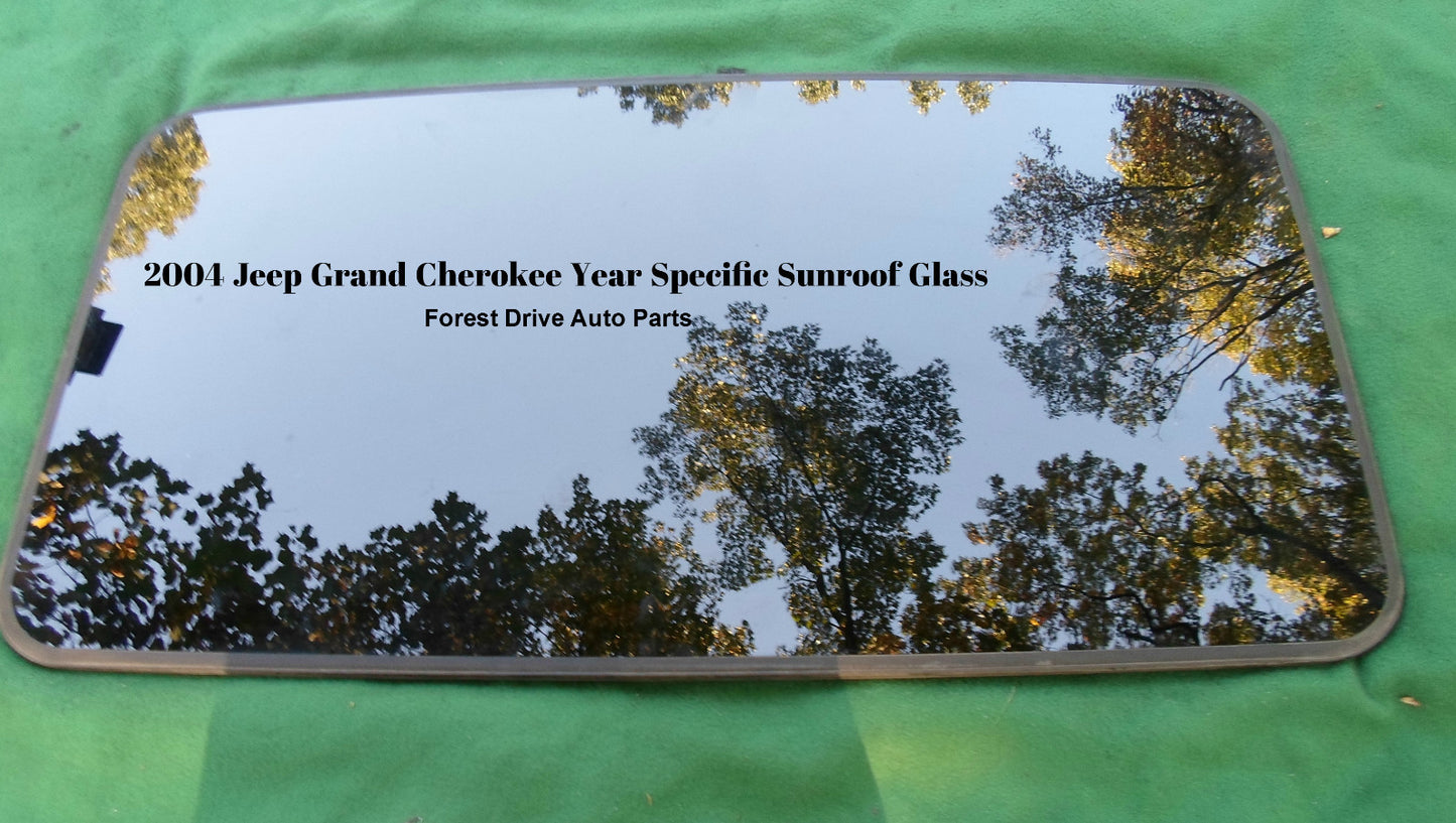 2004 JEEP CHEROKEE YEAR SPECIFIC OEM FACTORY SUNROOF GLASS  FREE SHIPPING