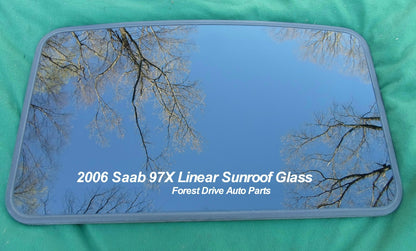 2006 SAAB 9-7X LINEAR YEAR SPECIFIC SUNROOF GLASS OEM NO ACCIDENT FREE SHIPPING