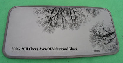 2005 - 2011 CHEVY AVEO AVEO5 OEM FACTORY SUNROOF GLASS NO ACCIDENT FREE SHIP