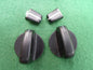 97 98 99 00 01  SUBARU FORESTER CLIMATE CONTROL KNOB SET OEM FREE SHIPPING!