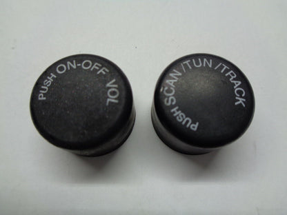 2005 SUZUKI RENO RADIO STEREO TUNER CONTROL KNOB SET OEM FREE SHIPPING! - RarePartsFinder.Com