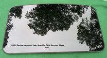 2007 DODGE MAGNUM YEAR SPECIFIC OEM SUNROOF GLASS PANEL FREE SHIPPING!