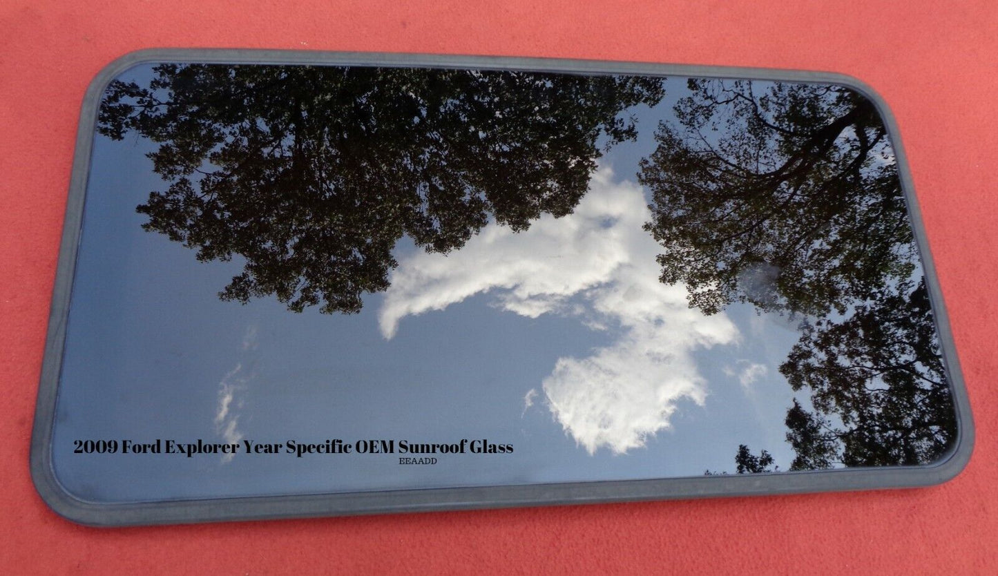 2009 FORD EXPLORER OEM FACTORY YEAR SPECIFIC SUNROOF GLASS PANEL FREE SHIPPING! - RarePartsFinder.Com