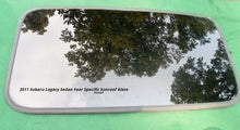 2011 SUBARU LEGACY YEAR SPECIFIC SEDAN SUNROOF GLASS OEM FREE SHIPPING! - RarePartsFinder.Com