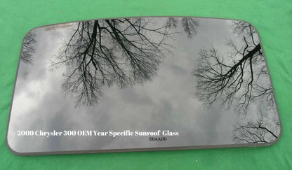 2009 CHRYSLER 300 YEAR SPECIFIC OEM SUNROOF GLASS PANEL FREE SHIPPING! - RarePartsFinder.Com
