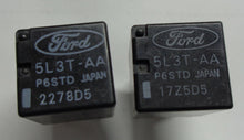 SET OF FORD OEM RELAYS 5L3T-AA P6STD TESTED 1 YEAR WARRANTY! F1