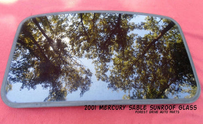 2001 MERCURY SABLE YEAR SPECIFIC  SUNROOF GLASS OEM NO ACCIDENT!  FREE SHIPPING! - RarePartsFinder.Com