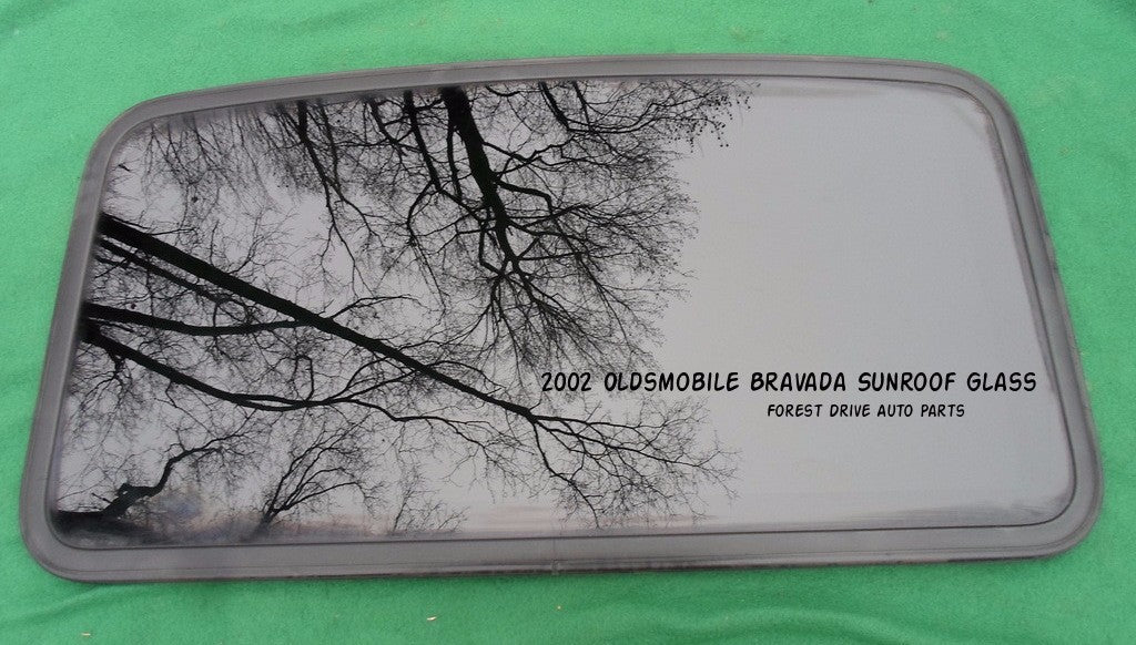 2002 OLDSMOBILE BRAVADA YEAR SPECIFIC OEM SUNROOF GLASS PANEL FREE SHIPPING! - RarePartsFinder.Com