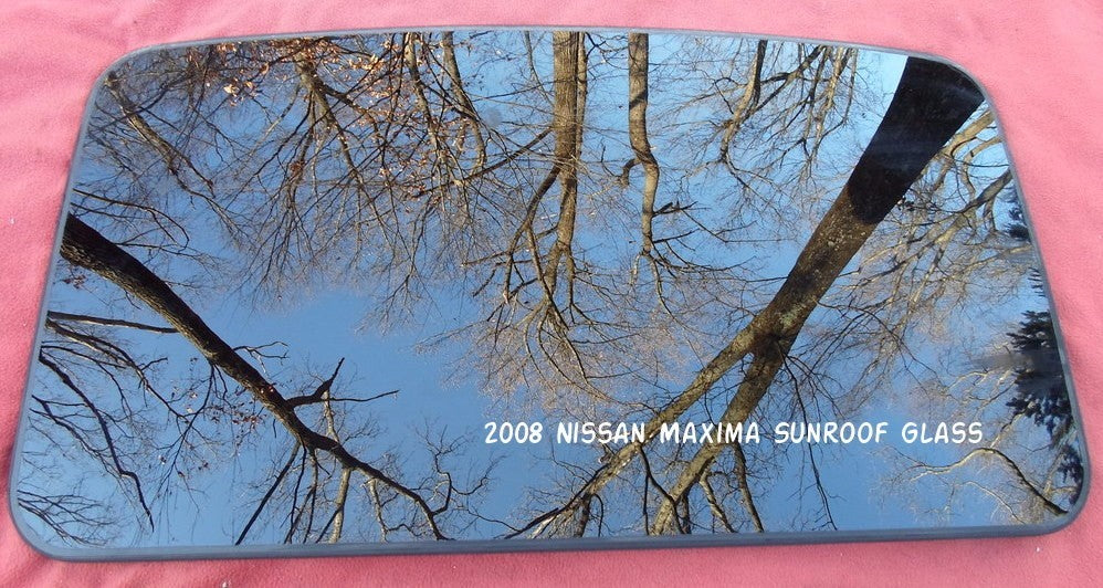 2008 NISSAN MAXIMA YEAR SPECIFIC OEM FACTORY SUNROOF GLASS PANEL FREE SHIPPING! - RarePartsFinder.Com