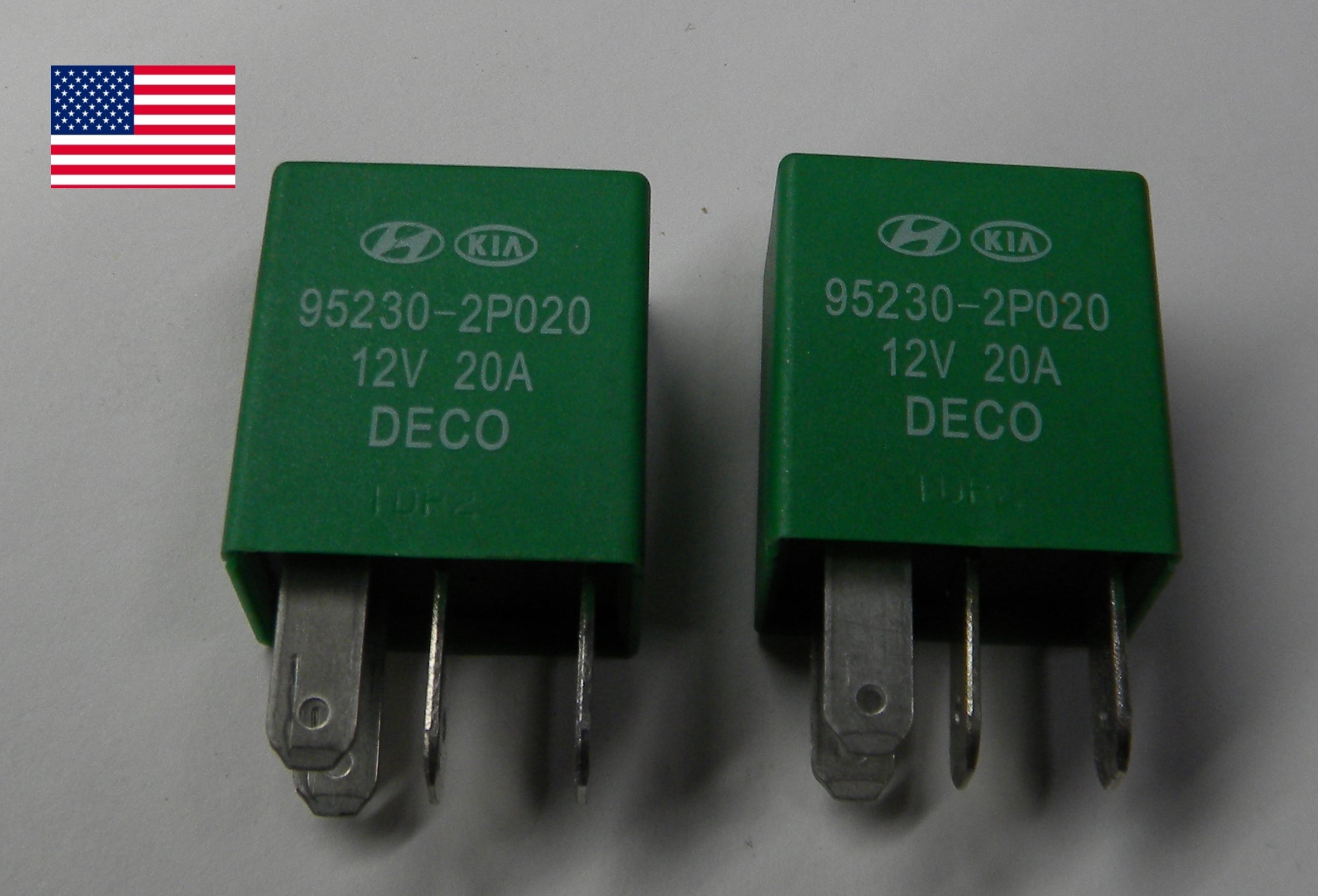 HYUNDAI  KIA DECO 12V 20A 95230-2P020 RELAY SET OEM TESTED 1 YEAR WARRANTY  HY1