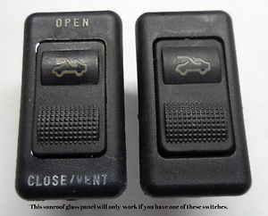 AFTERMARKET WEBASTO SOLAIRE MODEL 4300 SUNROOF GLASS PANEL