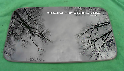 2012 FORD FUSION OEM FACTORY YEAR SPECIFIC SUNROOF GLASS PANEL FREE SHIPPING! - RarePartsFinder.Com