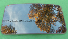 2006 JEEP CHEROKEE  YEAR SPECIFIC OEM FACTORY SUNROOF GLASS  FREE SHIPPING - RarePartsFinder.Com