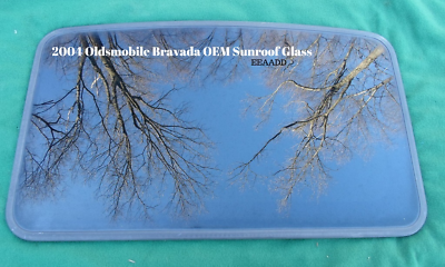 2004 OLDSMOBILE BRAVADA YEAR SPECIFIC OEM SUNROOF GLASS PANEL FREE SHIPPING! - RarePartsFinder.Com