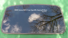 2003 ACURA MDX OEM YEAR SPECIFIC SUNROOF GLASS NO ACCIDENT  FREE SHIPPING! - RarePartsFinder.Com