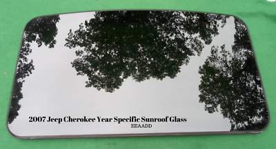 2007 JEEP CHEROKEE  YEAR SPECIFIC OEM FACTORY SUNROOF GLASS  FREE SHIPPING - RarePartsFinder.Com