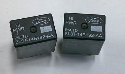 USA FORD  RELAY SET 8L8T-14B192-AA HIPWR P6STD TESTED OEM 1 YEAR WRNTY F1