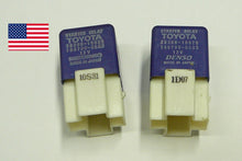 USA SELLER Set of 2 TOYOTA RELAY SET 28300-10020 DENSO TESTED 1 YEAR WARRANTY T1