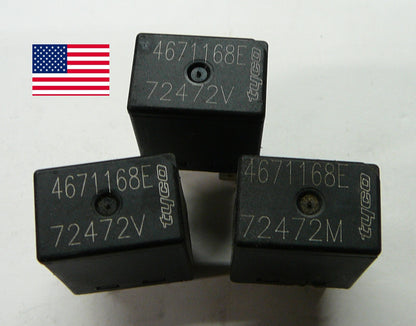 US SELLER TYCO 4671168E 72472 RELAY SET TESTED 1 YEAR WARRANTY OEM C4