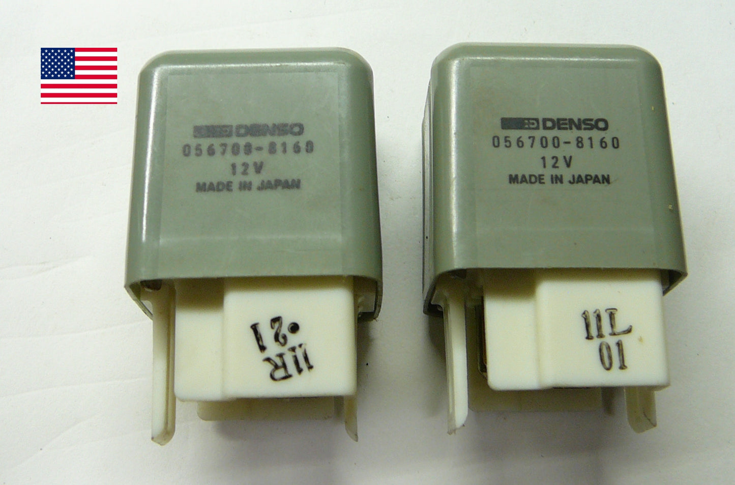 2x HONDA 056700-8160  RELAY SET OEM TESTED 1 YEAR WARRANTY!   H2