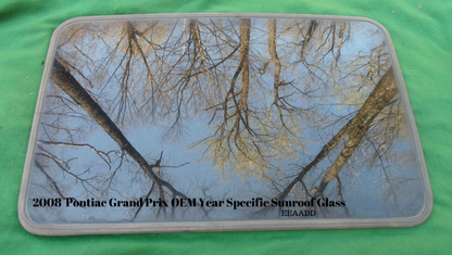2008 PONTIAC GRAND PRIX YEAR SPECIFIC SUNROOF GLASS OEM FACTORY FREE SHIPPING! - RarePartsFinder.Com