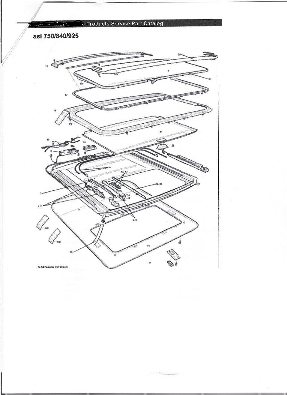 Sunroof Grille Vent Cover Beige For Mercedes W203 W208 W209 W210 W211 W215 NEW - RarePartsFinder.Com