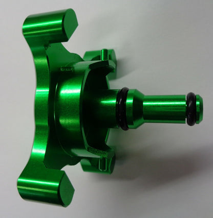 17 18 19 20 Ford Powerstroke Diesel 6.7L Billet Fuel Drain Valve Anodized Metal - RarePartsFinder.Com