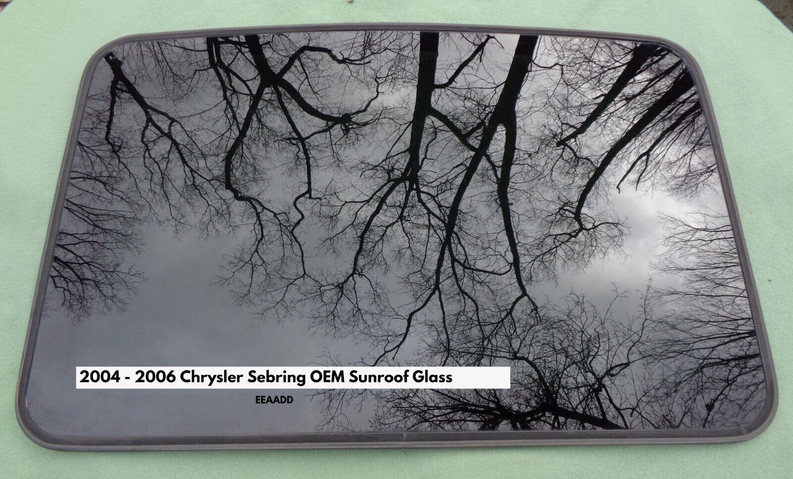 2004 2005 2006 CHRYSLER SEBRING OEM FACTORY SUNROOF GLASS FREE SHIPPING! - RarePartsFinder.Com