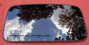 2009 YEAR SPECIFIC HONDA ACCORD 4 DOOR OEM SUNROOF GLASS NO ACCIDENT FREE SHIP