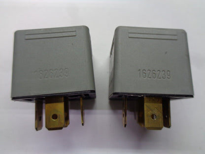 2 PCS SAAB BOSCH RELAY 1626239 0332209159 TESTED 1 YEAR WARRANTY FREE SHIP SB1 - RarePartsFinder.Com