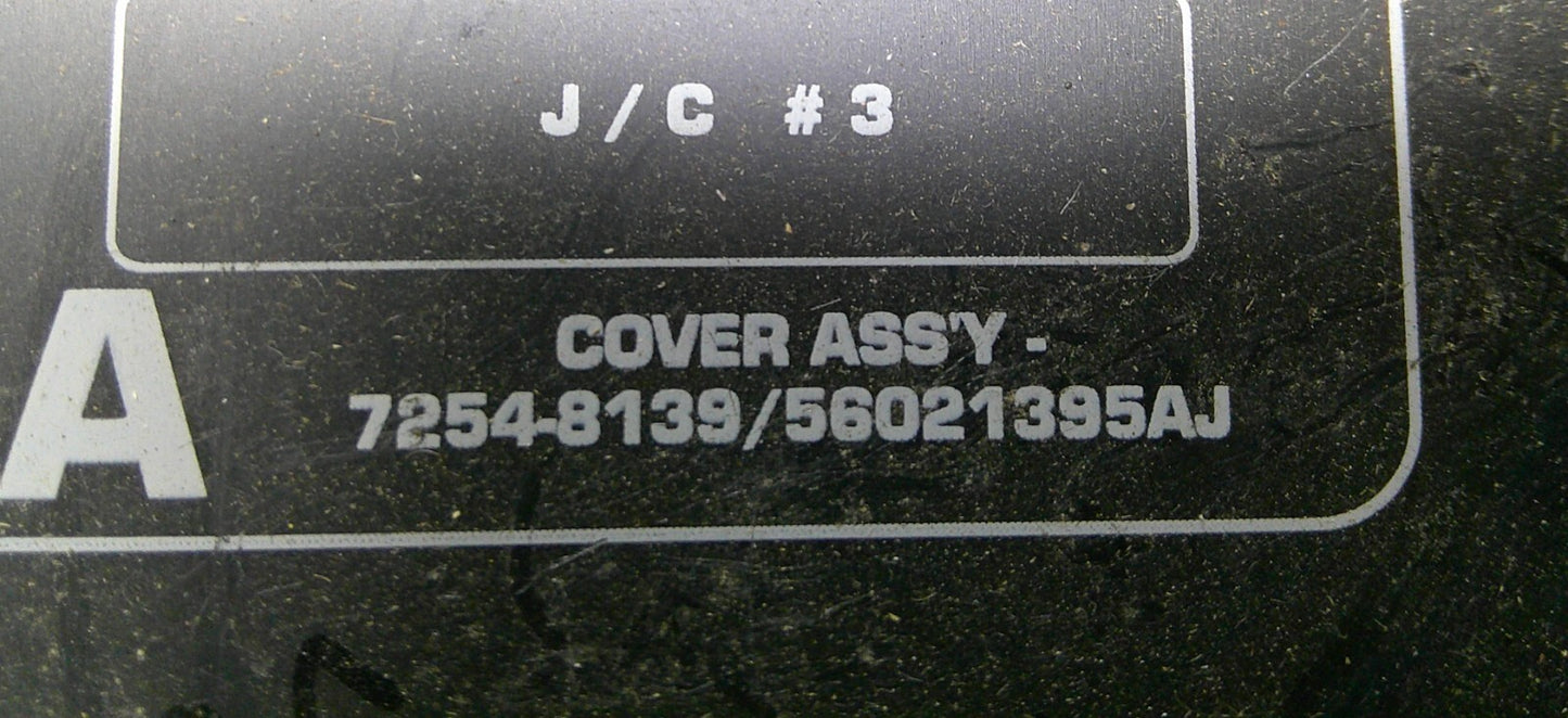 2002 - 2003 DURANGO 2002 - 2004 DAKOTA FUSE RELAY COVER LID 56021395AJ  B2