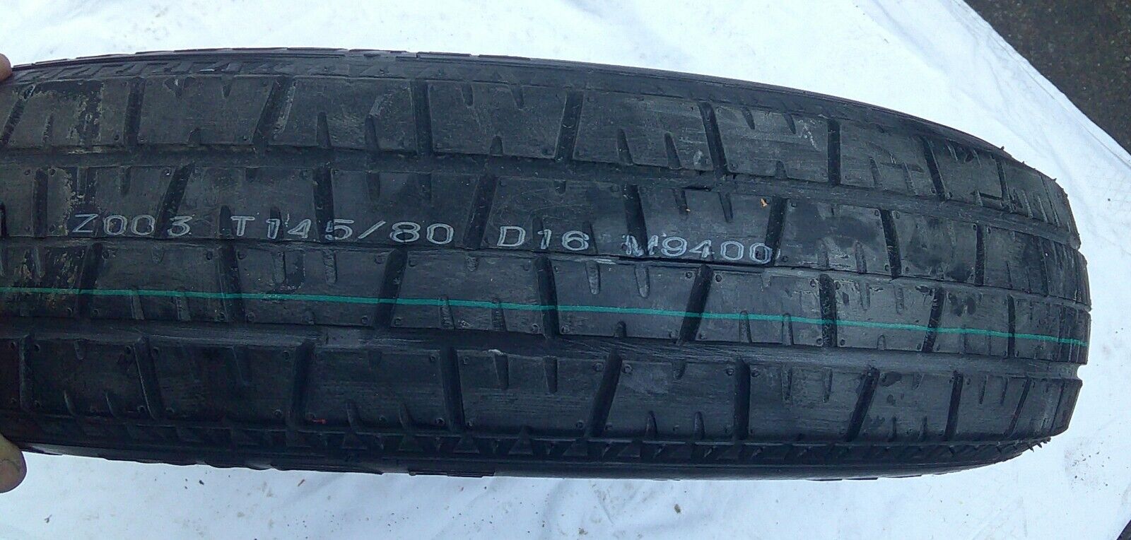 Never Used 2006 - 2012 Lincoln MKZ OEM Emergency Donut Spare Tire T145/80D16