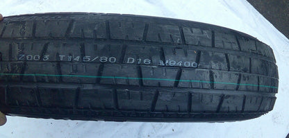 Never Used 2006 - 2012 Lincoln MKZ OEM Emergency Donut Spare Tire T145/80D16
