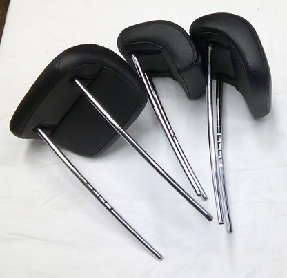 06 - 07 MERCEDES BENZ ML350 OEM BLACK LEATHER REAR HEADREST SET FREE SHIPPING!