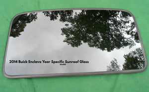2014 BUICK ENCLAVE OEM FACTORY YEAR SPECIFIC SUNROOF GLASS PANEL FREE SHIPPING!