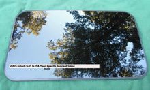 2005 INFINITI G35 G35X OEM FACTORY YEAR SPECIFIC SEDAN SUNROOF GLASS FREE SHIP - RarePartsFinder.Com