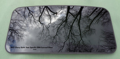 2017 CHEVY SONIC YEAR SPECIFIC OEM FACTORY SUNROOF GLASS PANEL FREE SHIPPING!