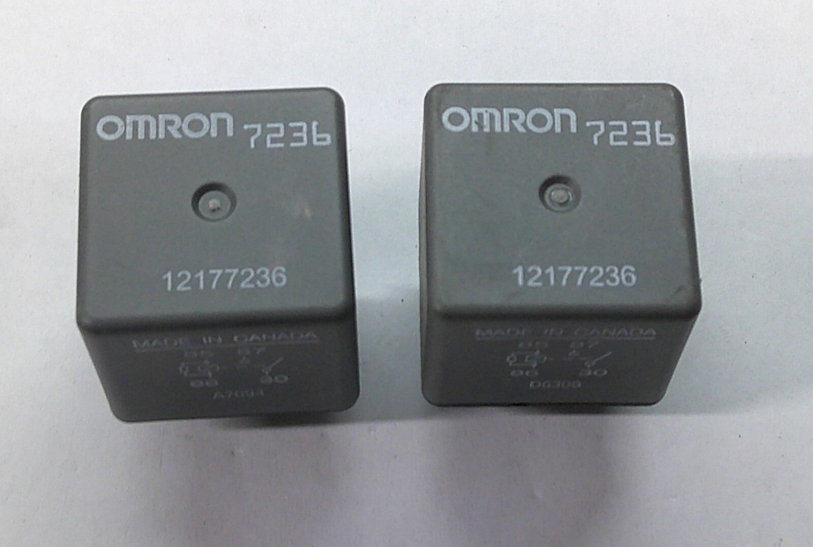USA SELLER GM OMRON RELAY SET 12177236 TESTED 1 YEAR WARRANTY  GM9