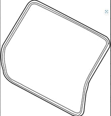 2006 - 2012 LAND ROVER RANGE ROVER TAILGATE ON BODY WEATHERSTRIP OEM LR024161 W8 - RarePartsFinder.Com