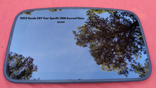 2002 HONDA CRV YEAR SPECIFIC OEM FACTORY SUNROOF GLASS  FREE SHIPPING! - RarePartsFinder.Com