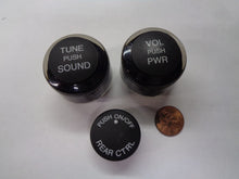 2005 - 2010 HONDA ODYSSEY STEREO RADIO TUNER KNOB SET FREE SHIPPING! - RarePartsFinder.Com