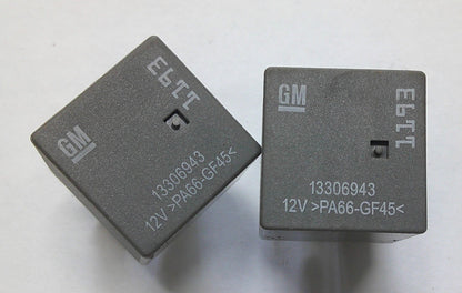 GM OEM 13306943  1193 2 PIECE RELAY SET  1 WARRANTY TESTED GM9