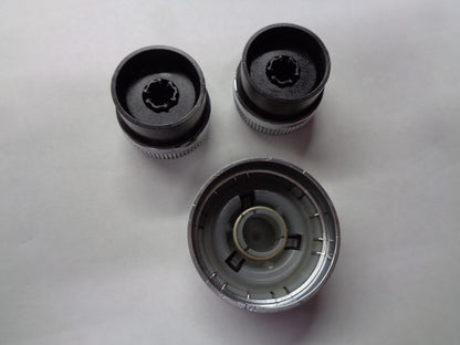 2006 AUDI  A6 RADIO STEREO TUNER CONTROL KNOB SET OEM FREE SHIPPING!
